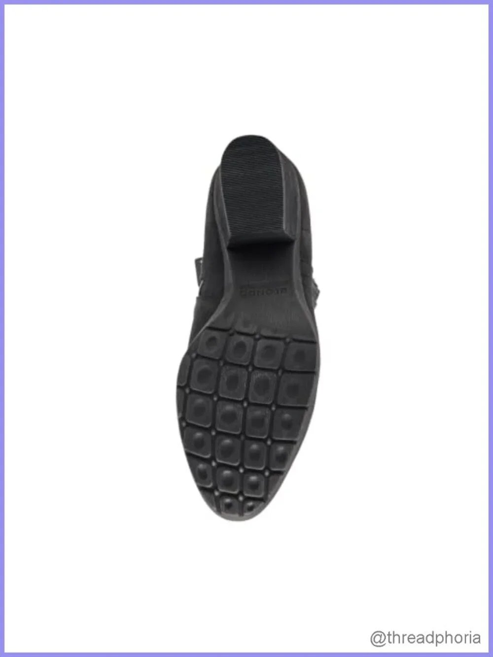 Waterproof Leather Ankle Bootie Snow Boot Round Toe Block Heel